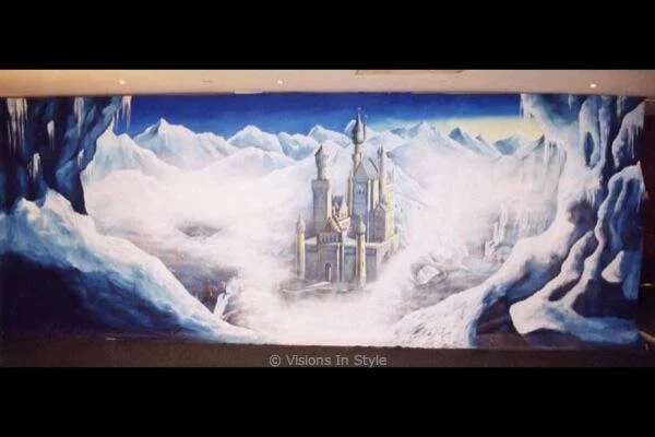 Ice Palace Backdrop