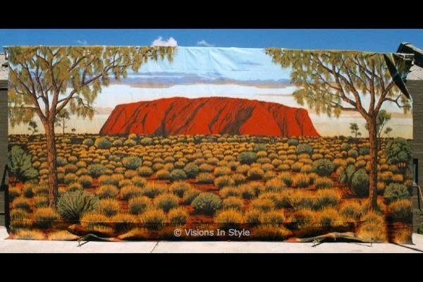 Australiana Ayres Rock Backdrop 2