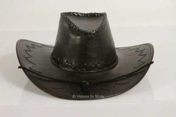 Leather Outback Hat