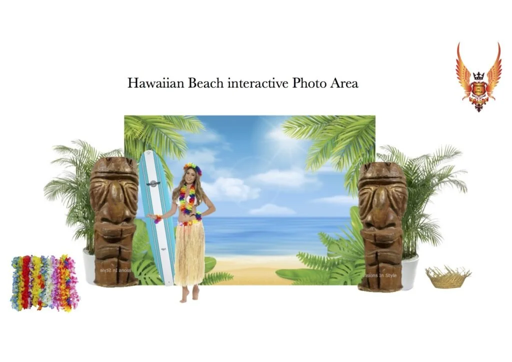 Hawaiian Beach Photo Area