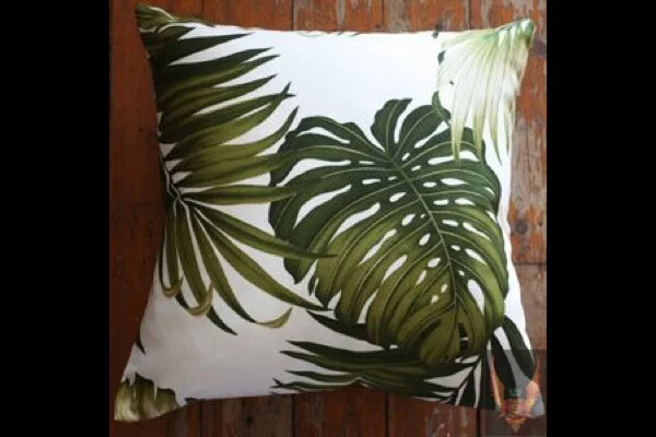 Palm Leaf Cushion