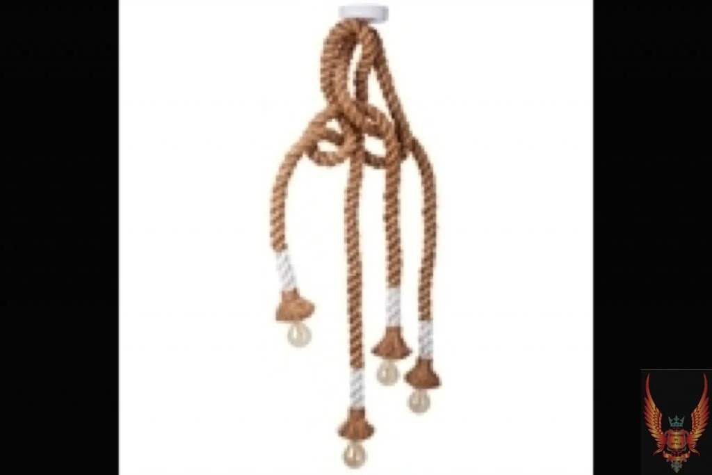 Rope Pendant Light