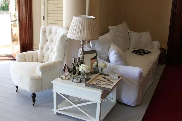 White Hamptons Couch
