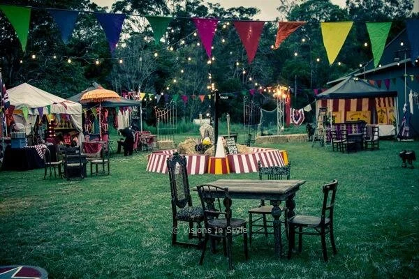 Circus Outdoor Setting