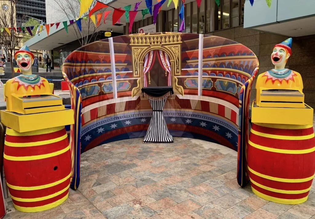 Circus Sideshow Booth