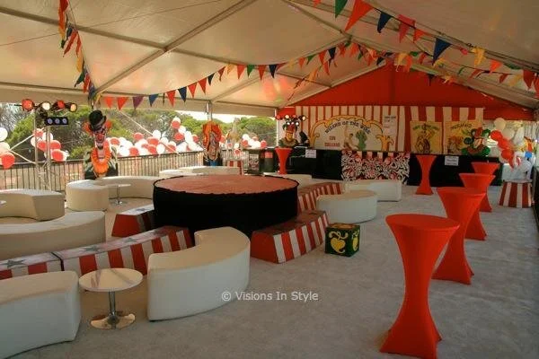 Festival Circus Theme Lounge Area