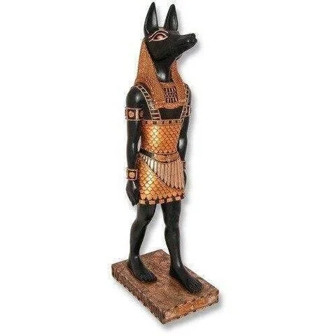 *Lifesize Egyptian Anubis Pharaoh’s Jackal