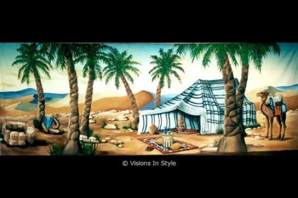 Desert Bedouin Tent Backdrop