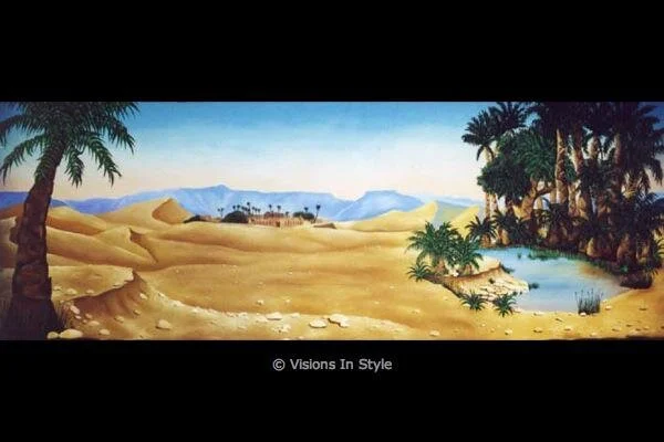 Desert Oasis Backdrop