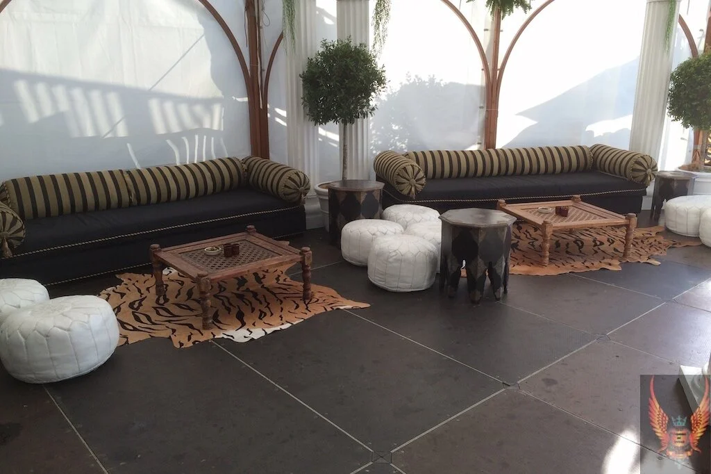 Eclectic Egyptian/Moroccan Seating