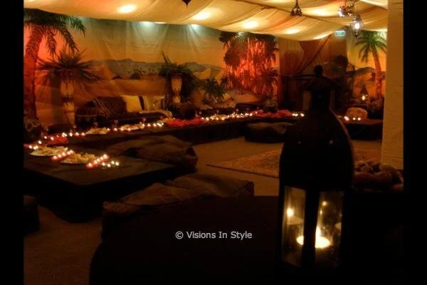 Moroccan Room Setting