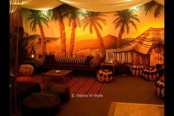 Moroccan Themed Room