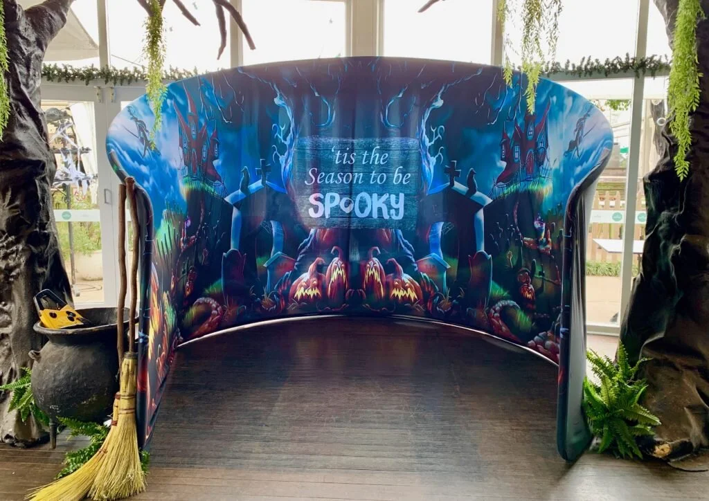 Circular Photo Wall – Halloween Themed