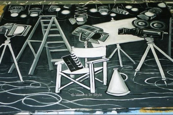 Hollywood Directors Chair Backdrop