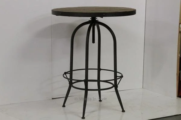 Swivel Top High Bar Table