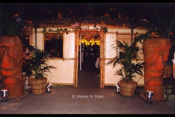 Tropical House Entranceway