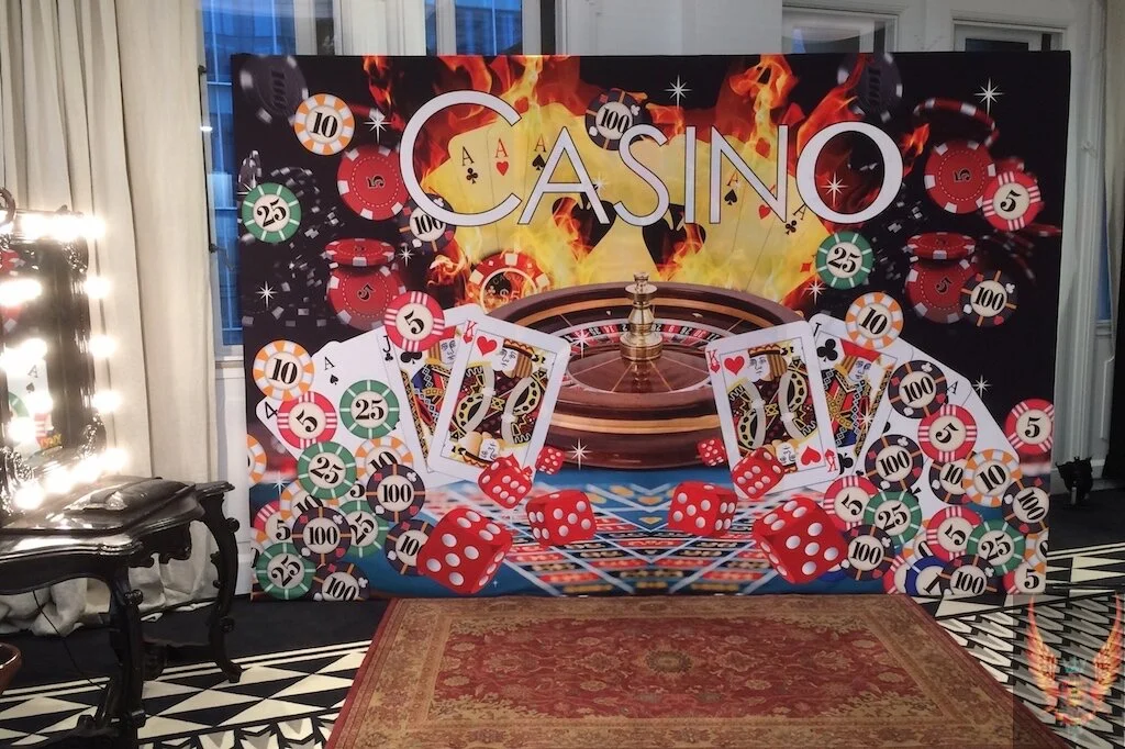 Casino Photo Backdrop