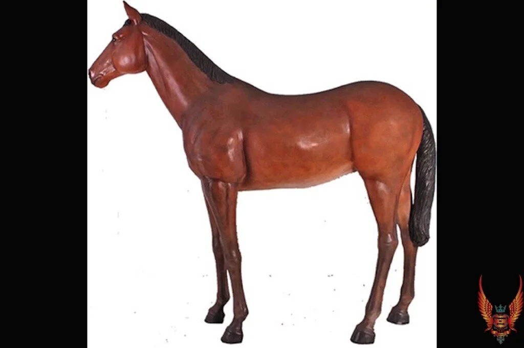 Brown Life-size Horse