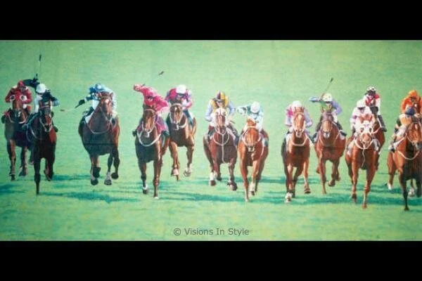 Horse Race Backdrop