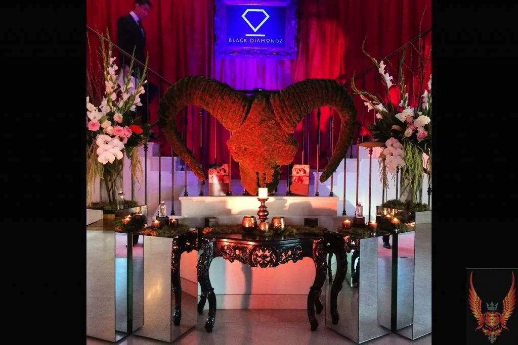 Lifesize Moss Covered Rams Head