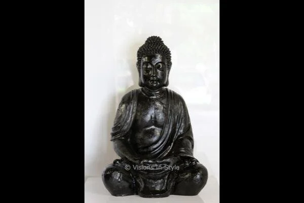 Black Sitting Buddha