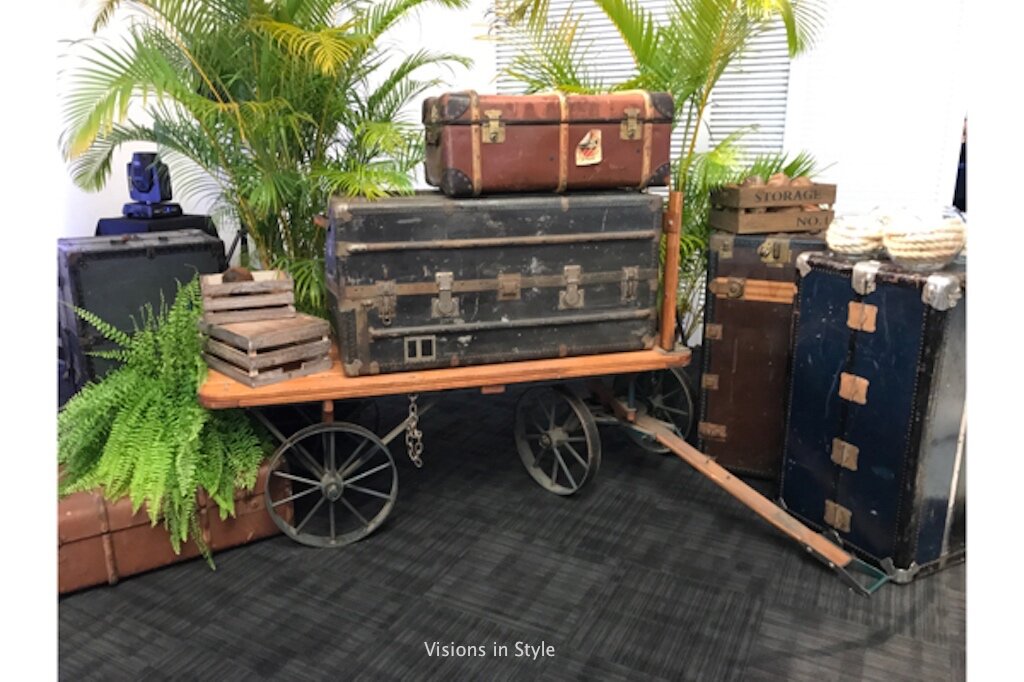 Titanic Luggage Cart — Visions In Style–Special Events