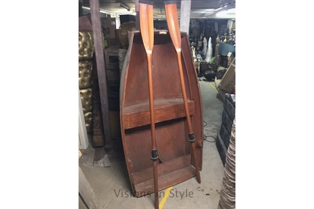 Wooden Row Boat