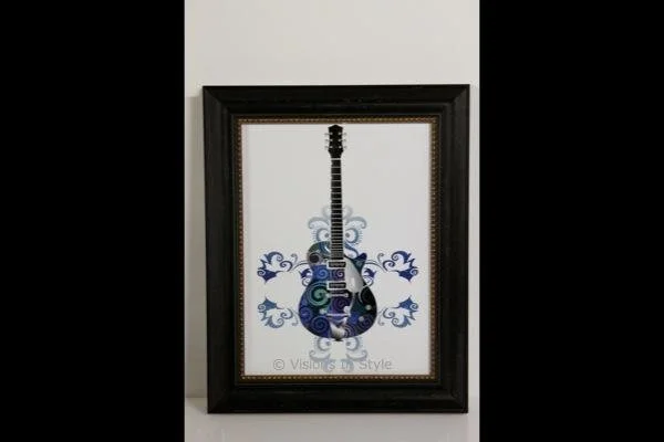 Guitar Print Series 7