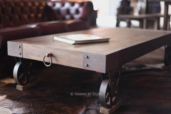 Industrial Cart Coffee Table