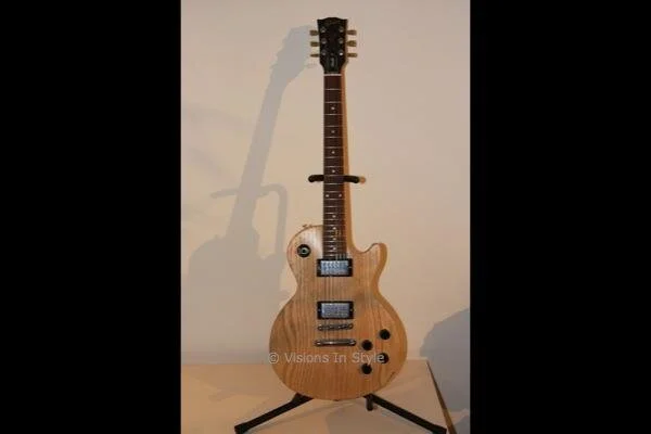Natural Wood Gibson Guitar