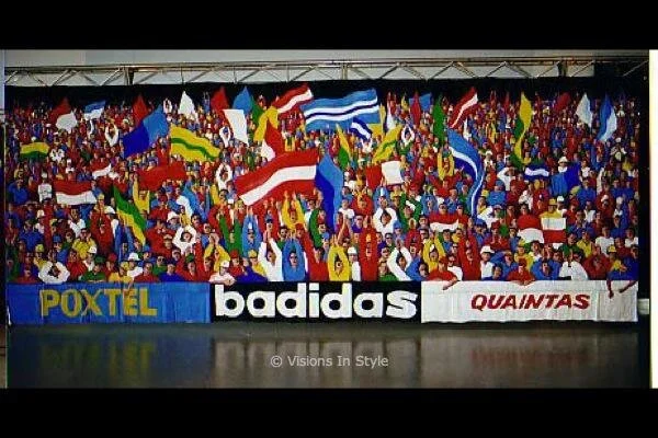 Cheering Crowd Backdrop 3