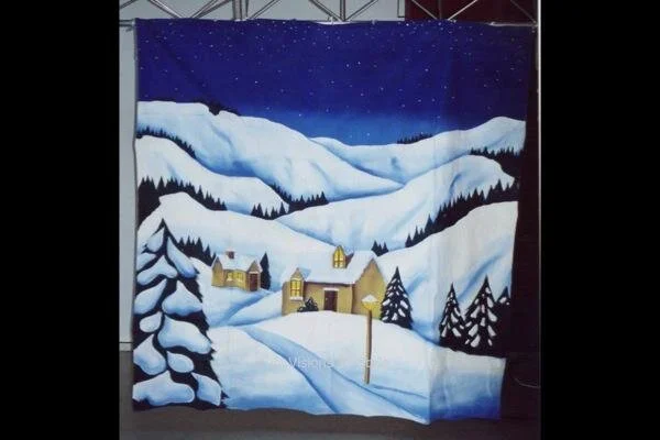 Snow Village Bridge