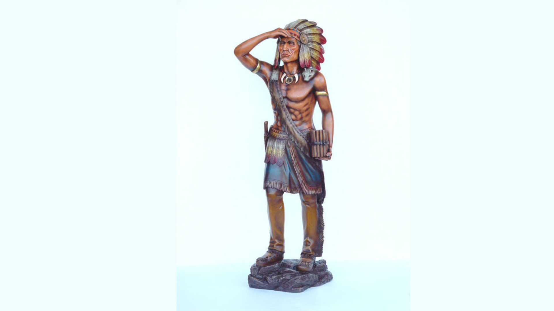 Lifesize Cigar Indian Statue — Visions In Style–Special Events
