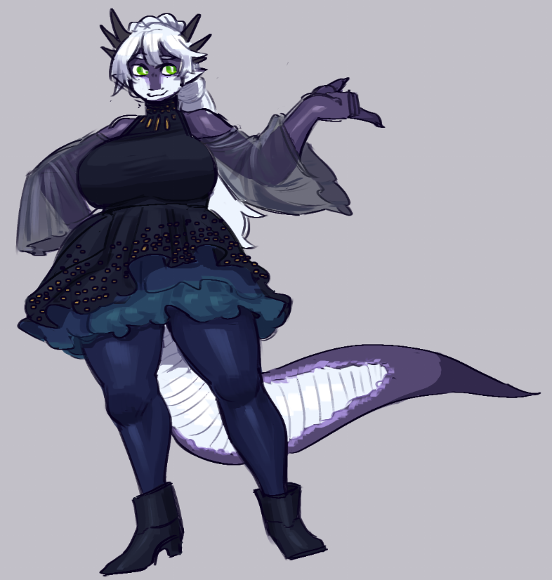popstar jordan in cocktail dress.PNG