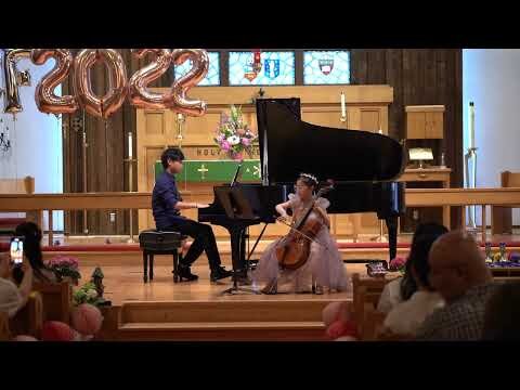 ChiFen Youth Performing Arts Association 2022 Summer Concert | 1.Rozzi Luo Piano _ Angela He Cello
