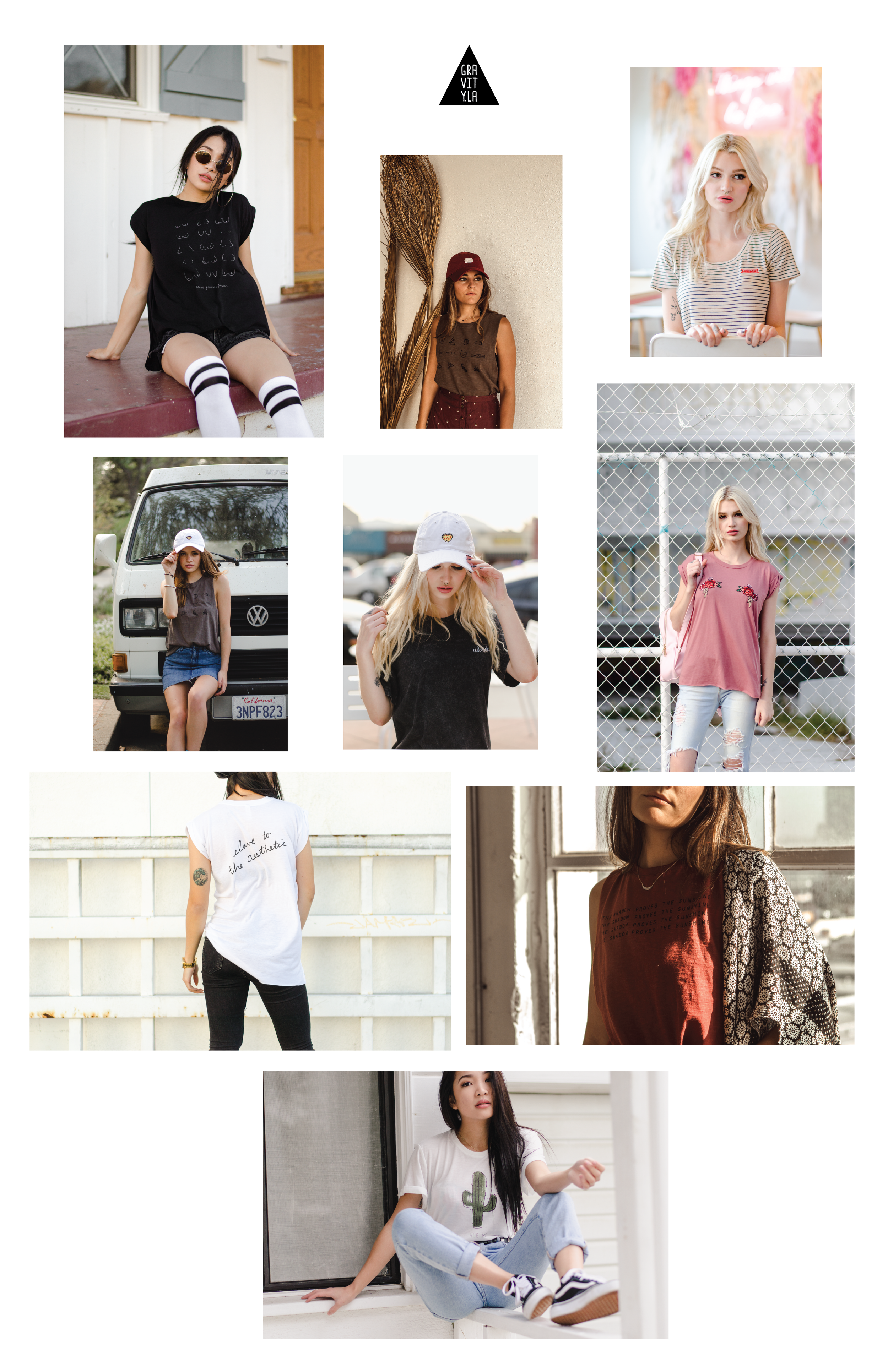 Women's Graphic Tees | Gravity La