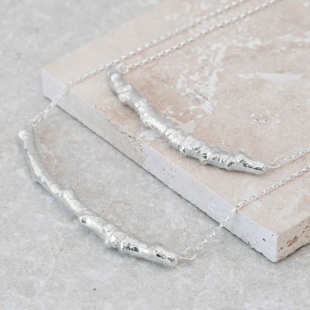 Twig Necklace by Jenny Grace Jewellery