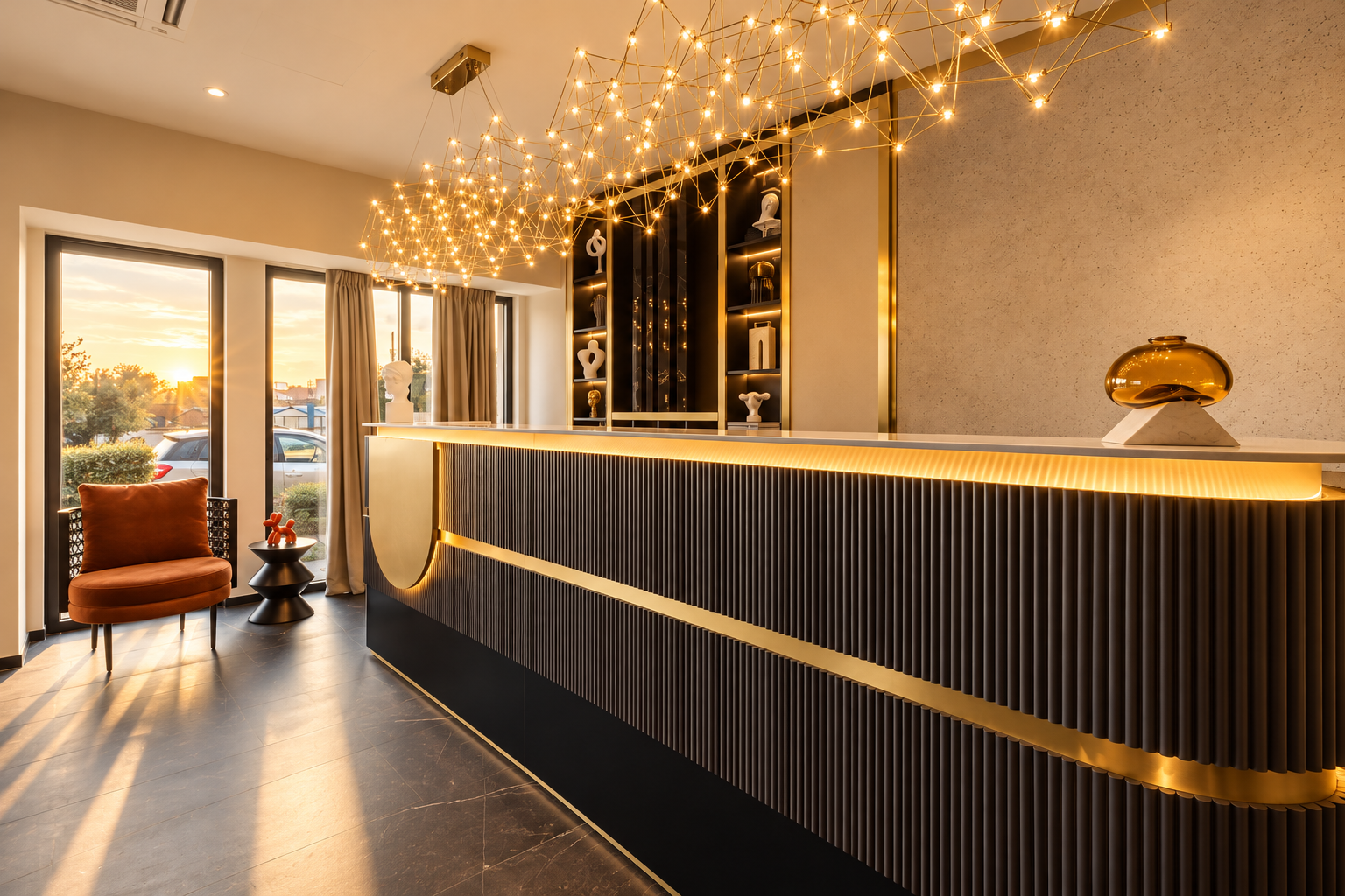 Golden Hour Luxury Reception Lobby.png