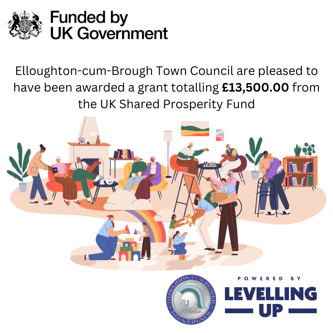Town Council Successful in UK Shared Prosperity Grant Application