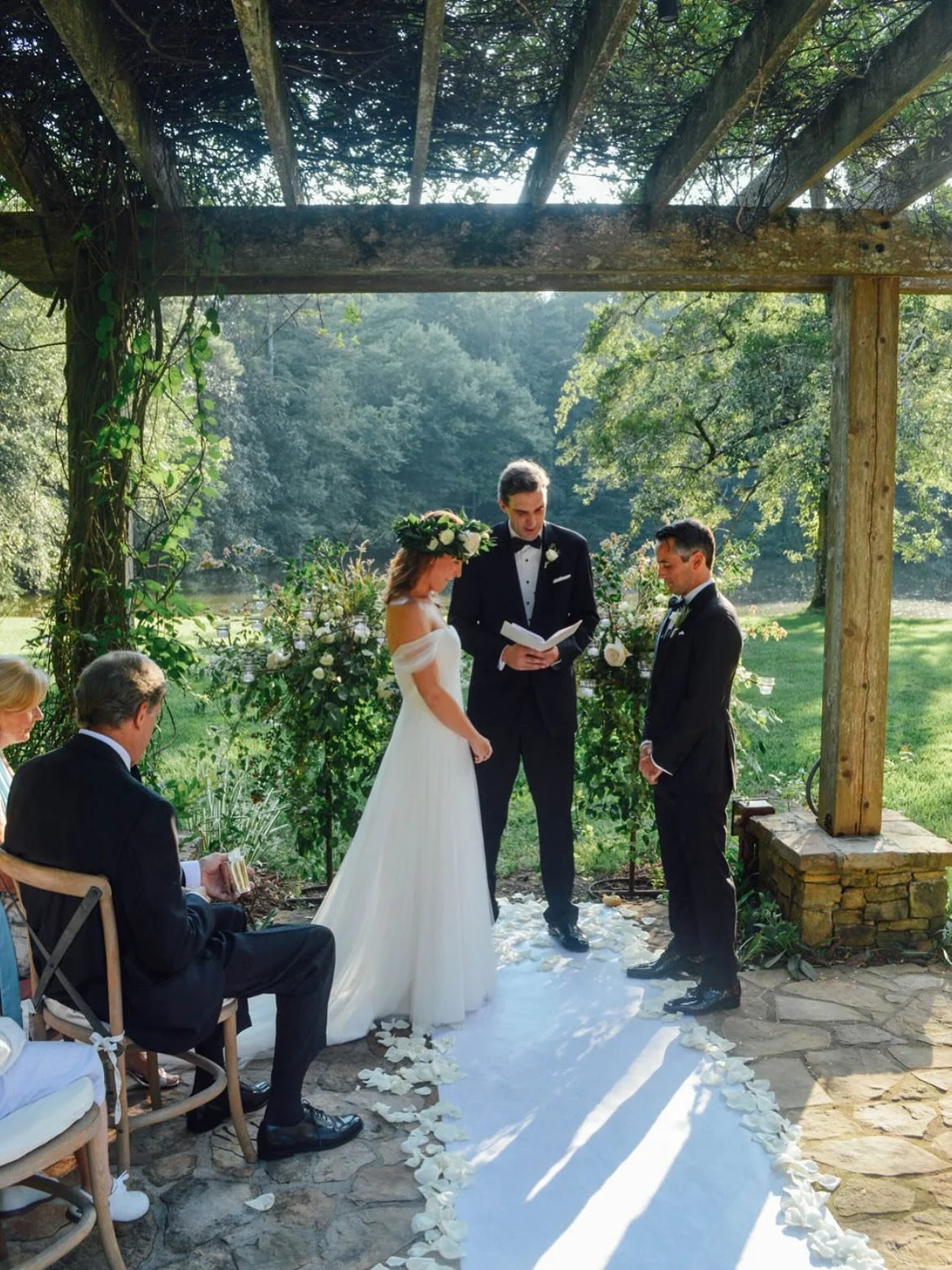 ✨5 years✨

Be careful what you wish for! I always loved the idea of getting married in the garden where I grew up, but logistically it would not work for the wedding we wanted to host&hellip;. until Covid hit! I got my wish and the most perfect day. 