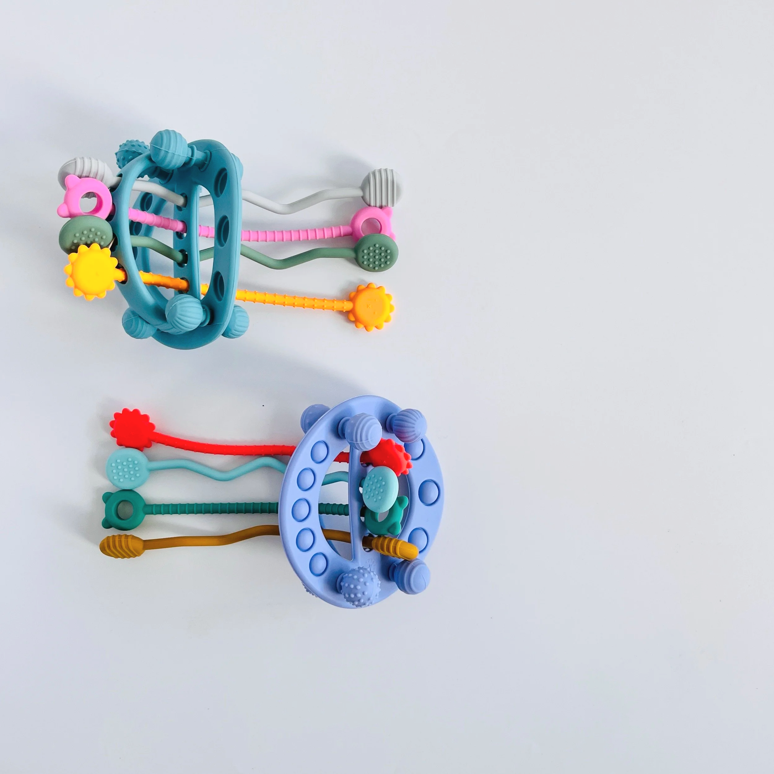 Spaceship Silicone Teething and Textures Toy