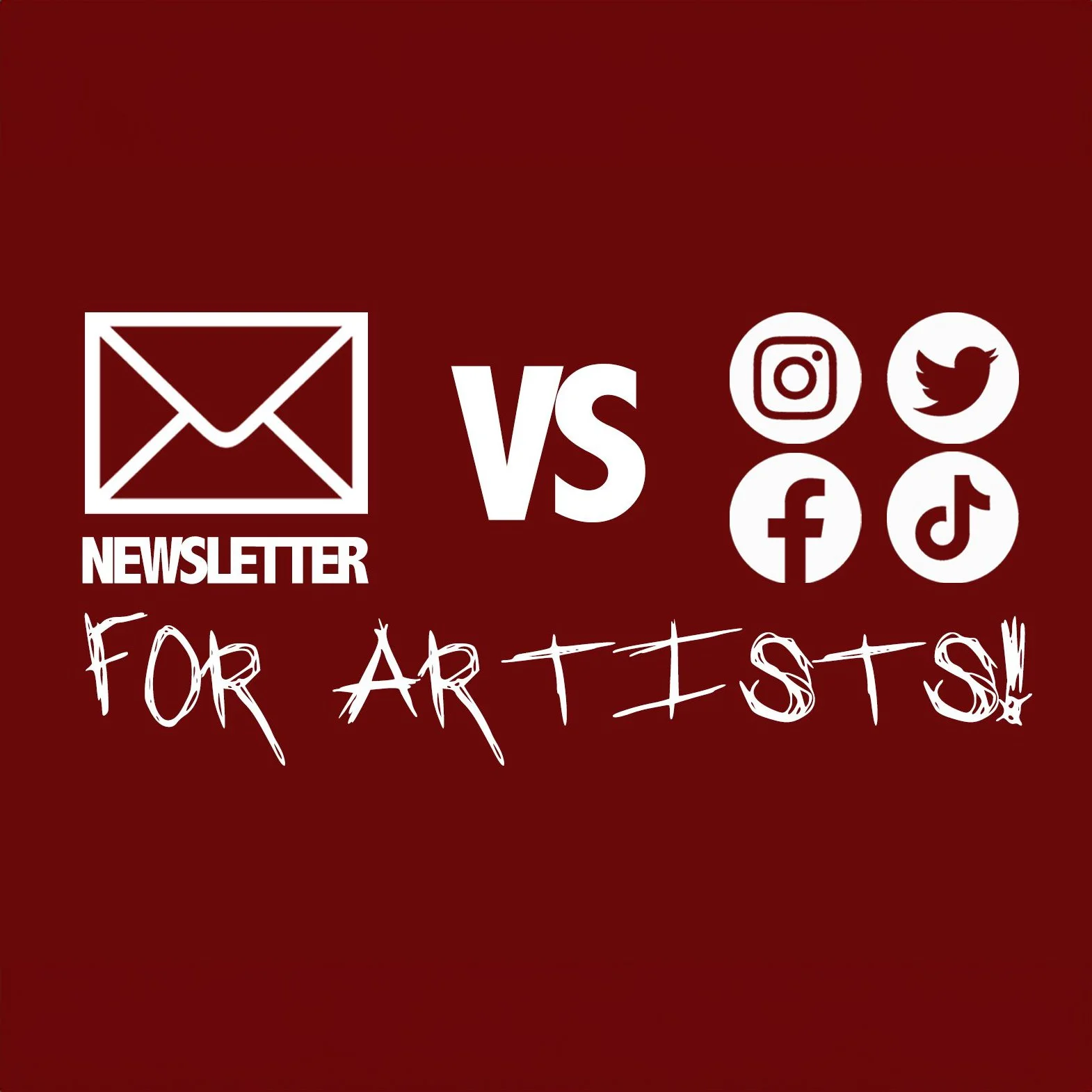 EMAIL VS SOCIAL MEDIA FOR ARTISTS.
