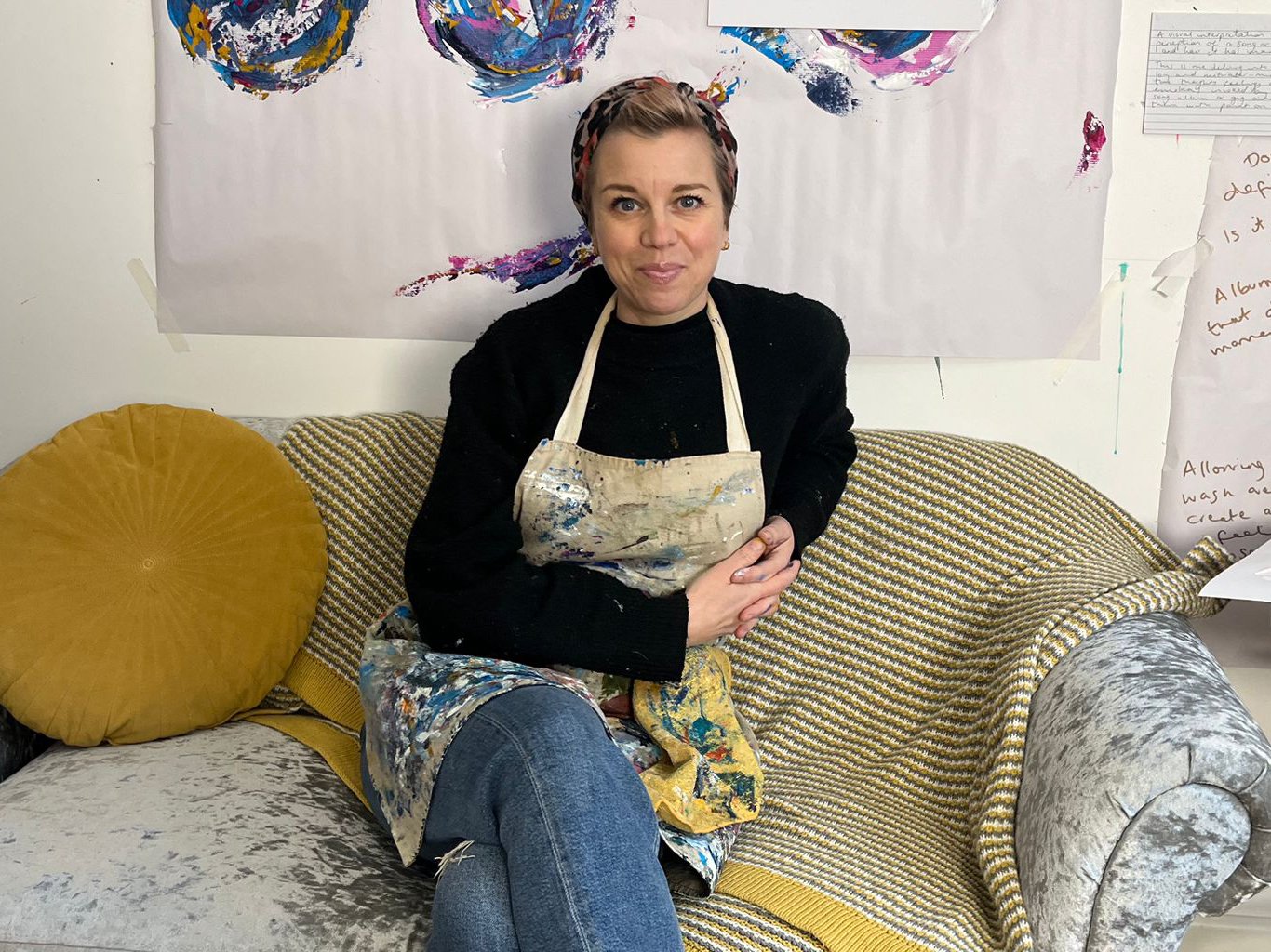 CLARE GARRAD - ABSTRACT ARTIST.