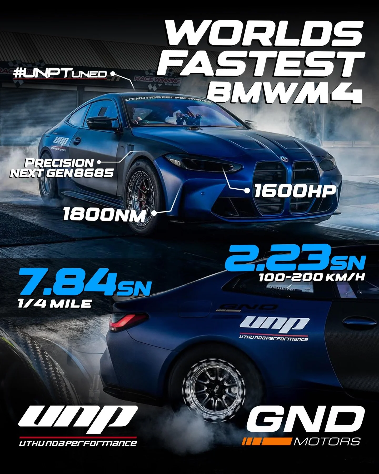 Yesterday was a big day for our team! We broke the European 1/4 mile and 100-200km/h BMW X58 records and are getting very close to the world 🌍 record 🚀in both categories.

I want to thank my entire team as well as our partners and friends for the s