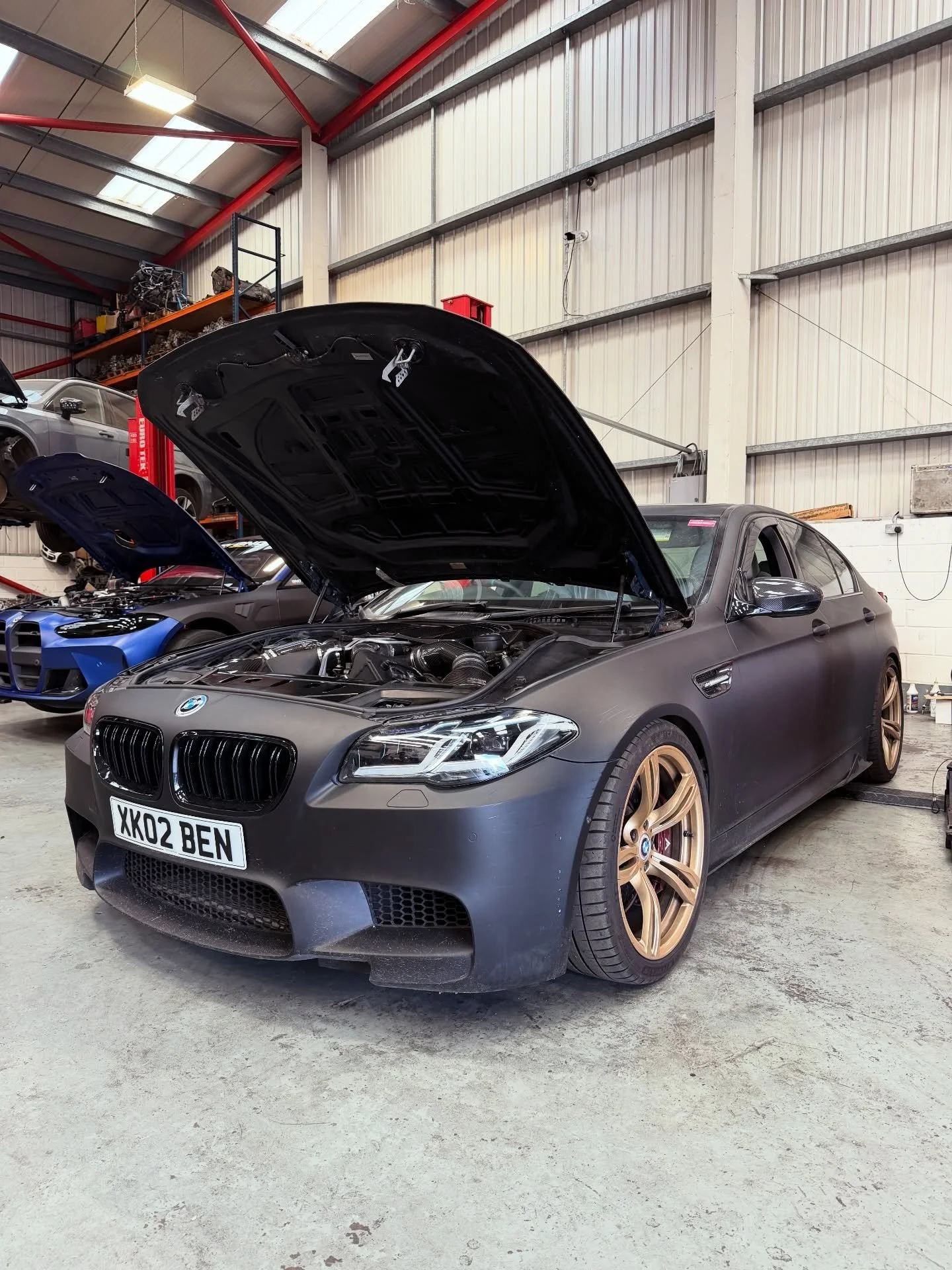 Another F10 M5 brought back to life after catastrophic failure.

For all your enquiries give us a shout 👊

📱 00447809350024
☎️ 01708 804945
📧  info@gndmotors.co.uk

#gndmotors #bmwm5f10 #bmwmpower #bmwv8 #bmwuk