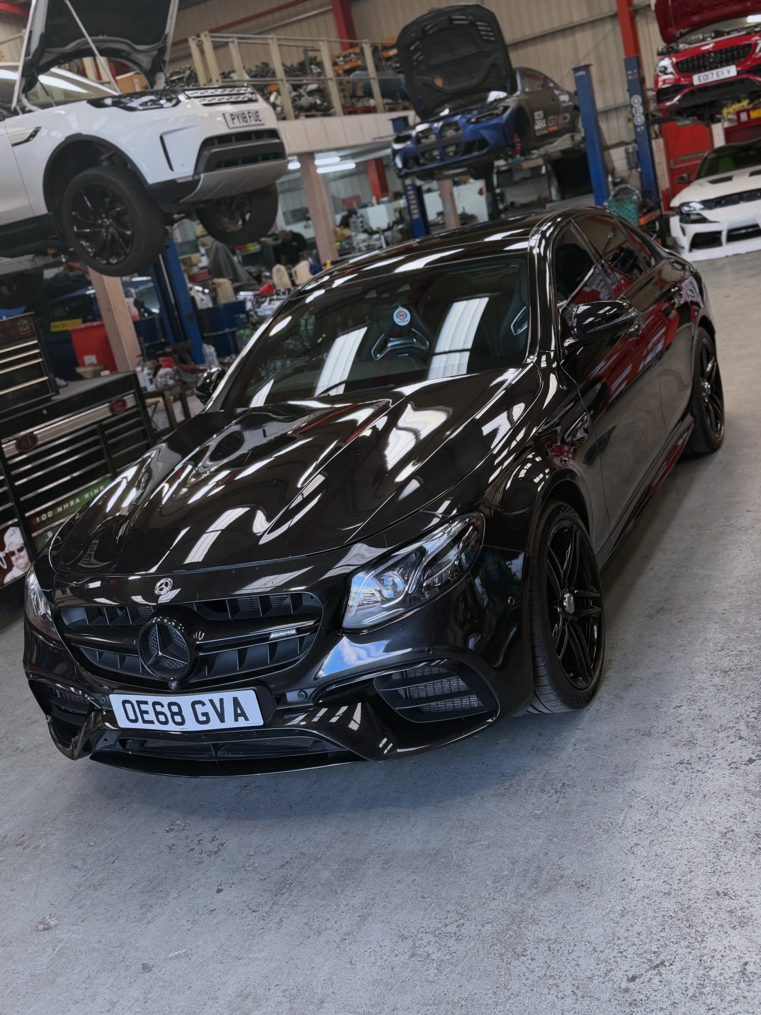 Mercedes E63S AMG M177 V8 now fitted with our forged engine and ready for 🇮🇹💪🔥

@italian_rods_pistons Forged rods and pistons 
@mslperformance down pipes 

Give us a shout to book yours in 😉

📱 +447809350024
☎️ 01708 804945
📧 info@gndmotors.co