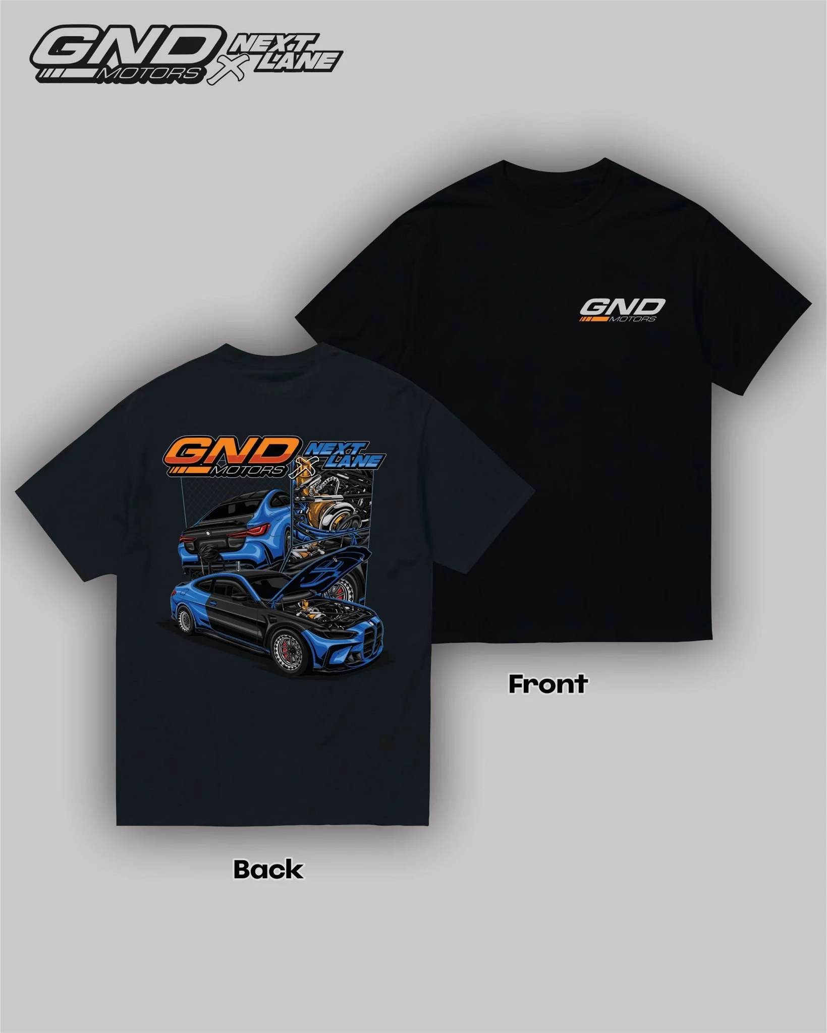 GND Motors x Next Lane T-Shirt