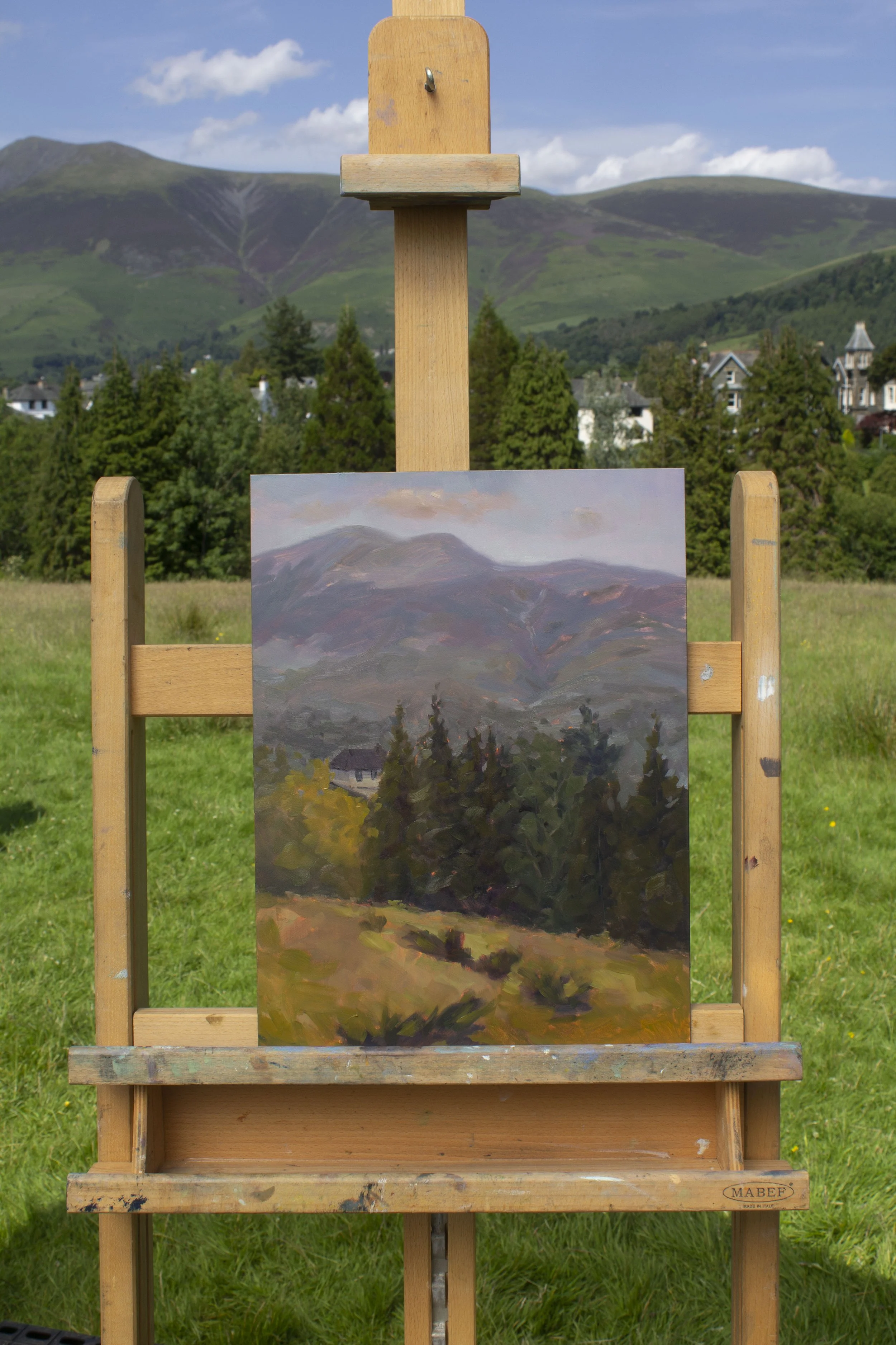 LAOTY Skiddaw Mountains Fine Art Print