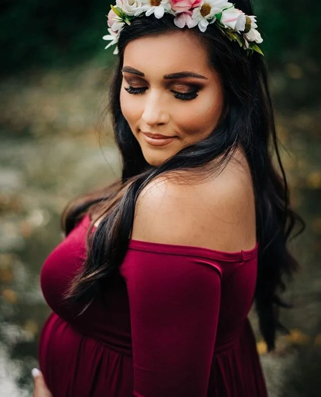 Monica carried her pregnancy so well!  But being pregnant is not always fun. But let me tell all of you who are mothers, you are a goddess. We create miracles within our bodies. How crazy is that?  We have to learn to be proud of our stretch marks, m