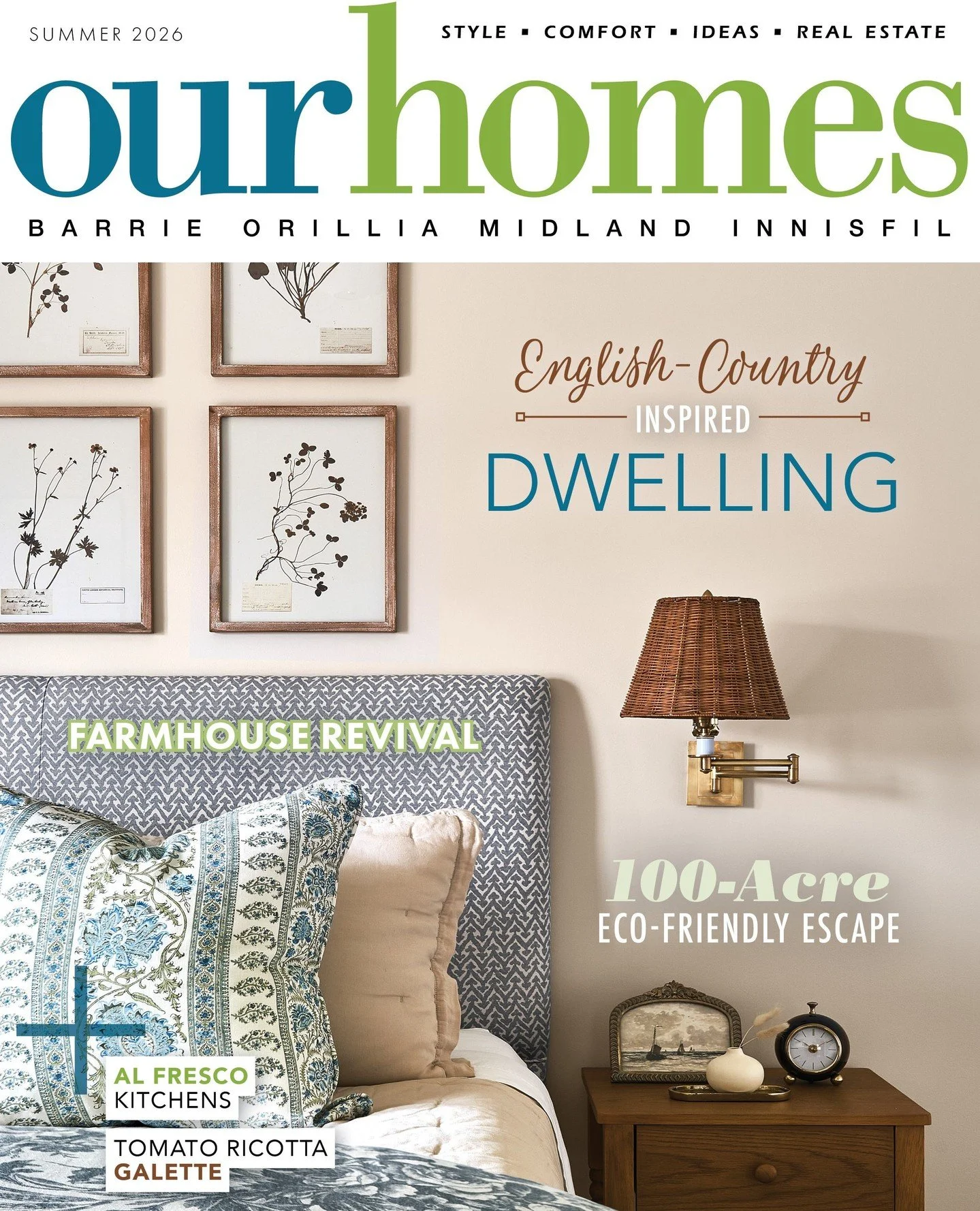 Exciting news!☀️The highly anticipated summer issue has officially launched in the BARRIE / ORILLIA / MIDLAND / INNISFIL region. ⁠
⁠
This issue is bursting with stunning home features and fresh landscaping ideas that will inspire your seasonal transf